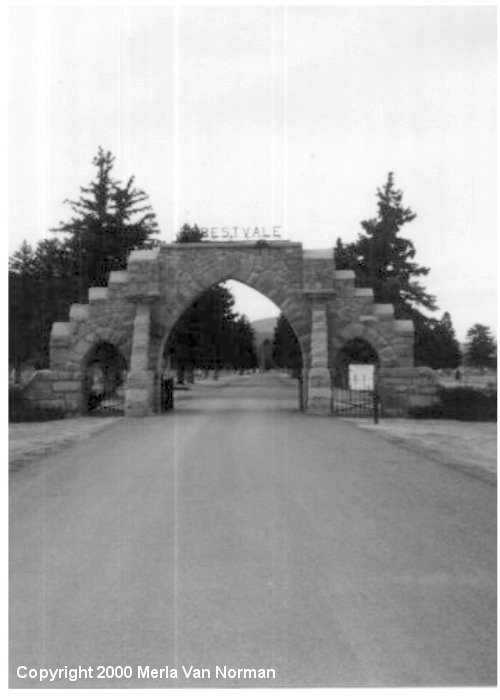 Forestvale Cemetery, Helena