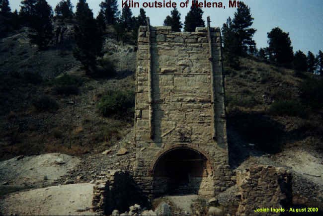 Kiln Outside of Helena, Montana