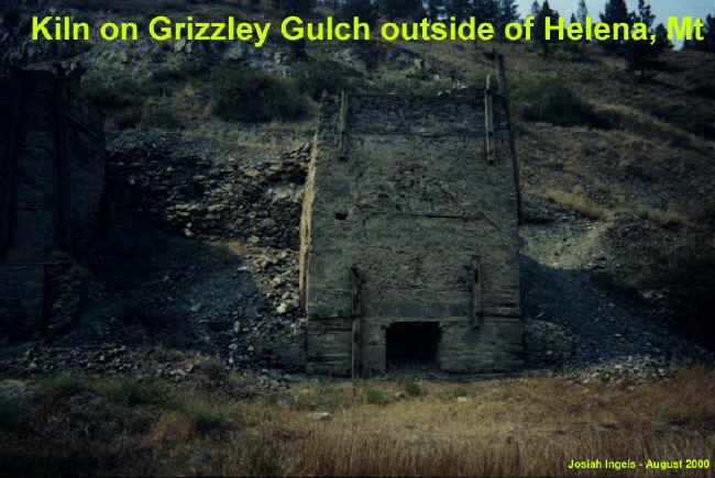 Kiln On Grizzley Gulch, Outside of Helena, Montana