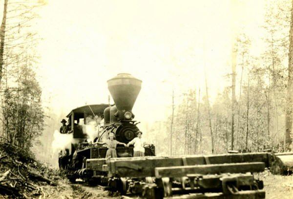 Two Girls Standing on a Trainl Fortine, Lincoln County, Montana