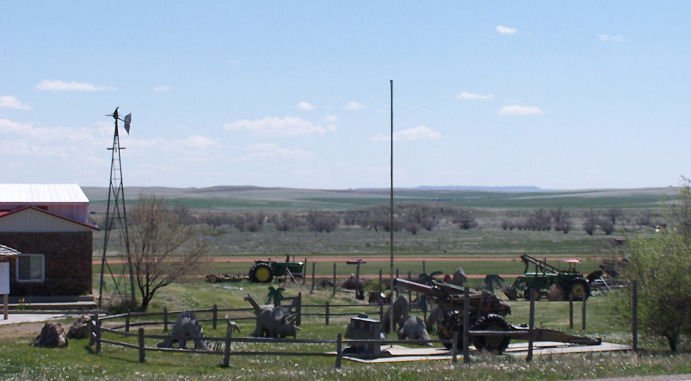 Machinery at the Museum, Circle, Montana