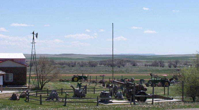 Machinery at the Museum, Circle, Montana