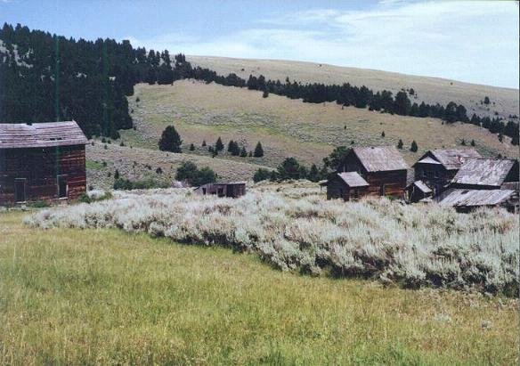 Castle Town, Now Abandoned, Meagher County, Montana