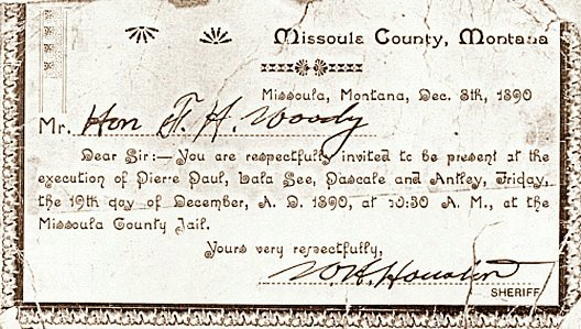 Invitation to an Execution