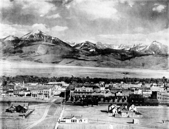 Livingston with View of Sleeping Giant, June 1, 1901