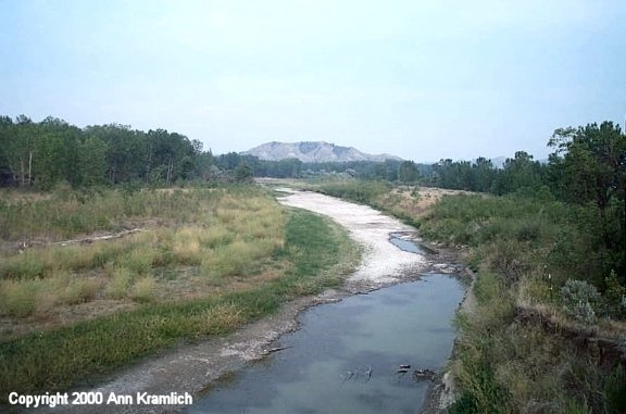 Musselshell River, Petroleum County, Montana