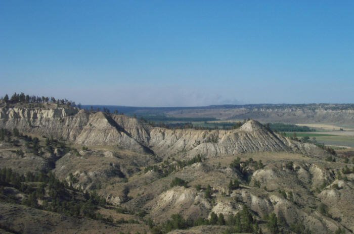 Musselshell River bottom, Petroleum County, Montana