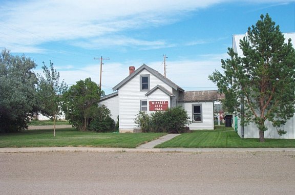 Old Winnett City Hall Building