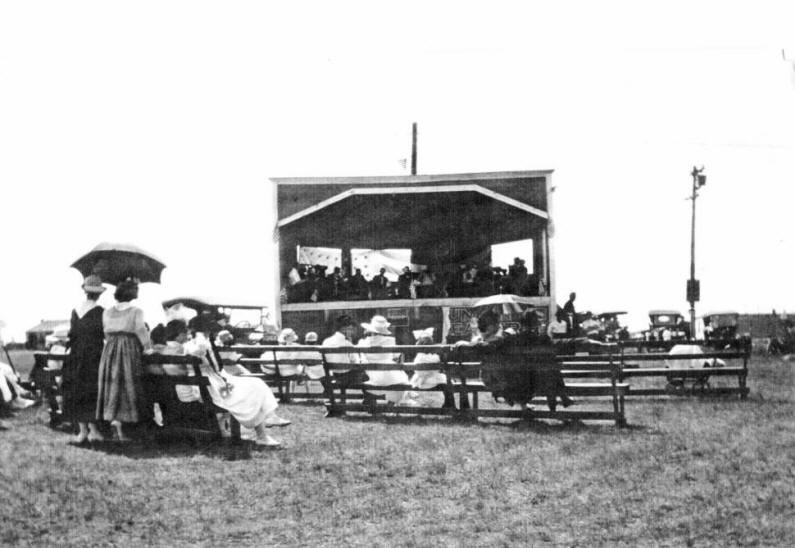 Band Shell, Valier, Pondera County, Montana