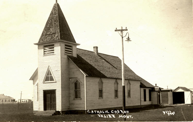 Catholic Church, Valier, Pondera County, Montana