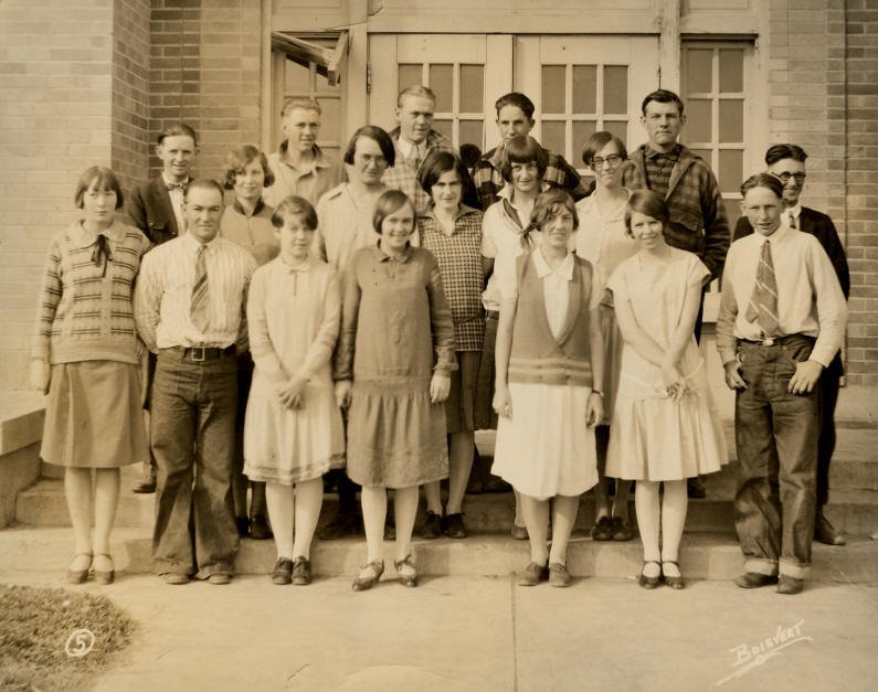High School, Pondera County, Montana