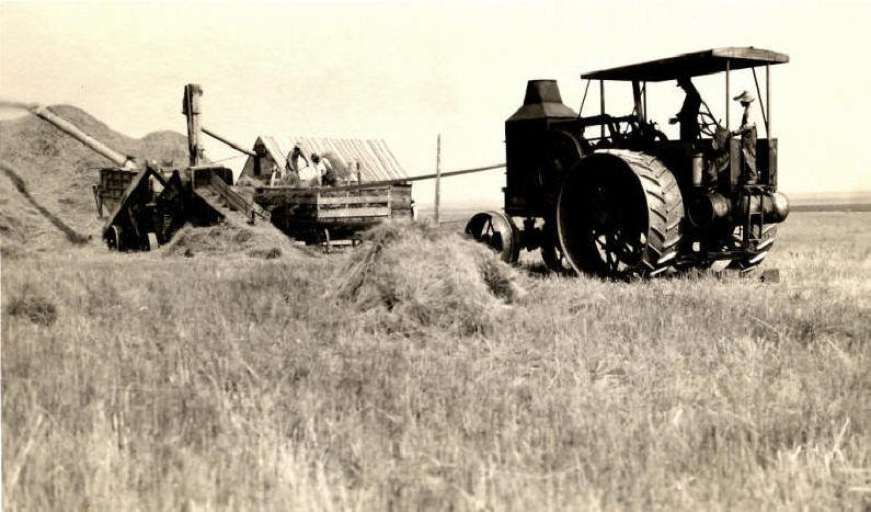 Thresher Valier, Pondera County, Montana