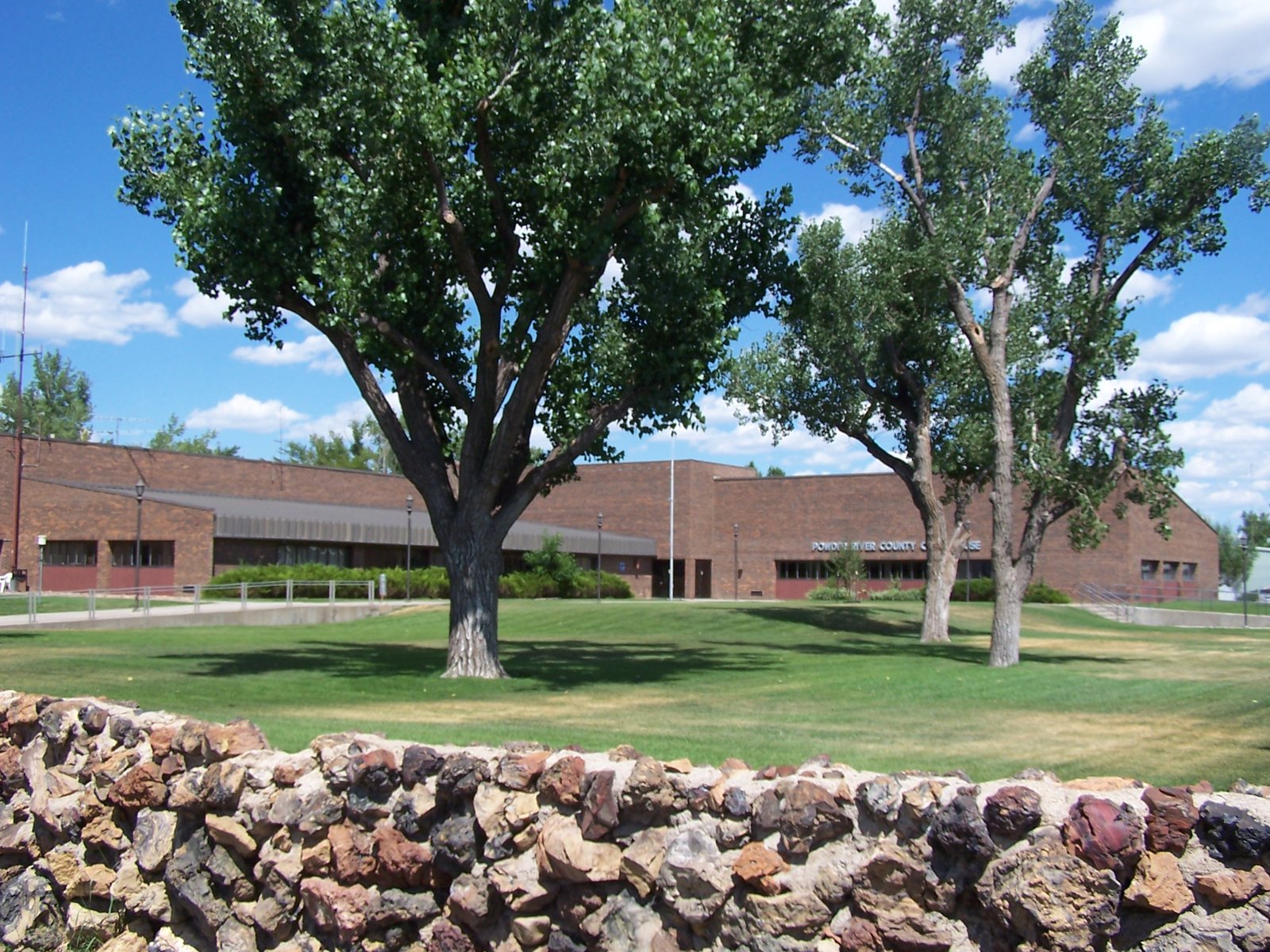 Powder River County Courthouse Broadus, Montana
