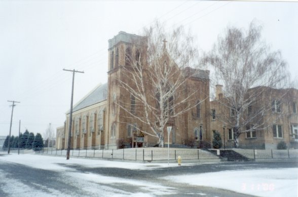 Church, Deer Lodge. Powell County, Montana