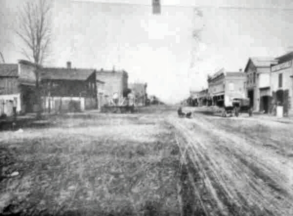 Downtown Deer Lodge - Many Years Ago