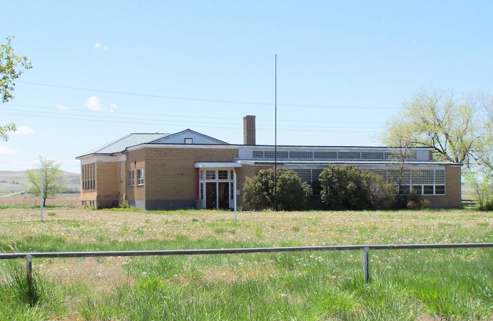 School Fallon, Prairie County, Montana