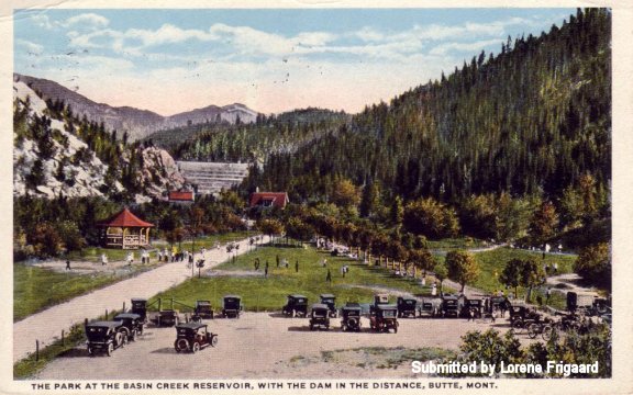 Basin Creek Park Reservoir 1917