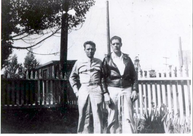 Servicemen James Joseph and Robert Bernard Gallagher, Butte, Montana