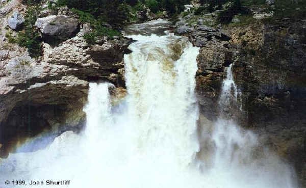 Natural Bridge At High Water