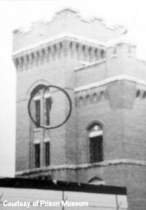 1959 Prison Riot Damage From Bazooka