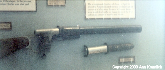 Bazooka similar to the one used to stop 1959 riots