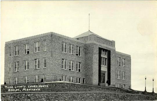 Toole County Courthouse, Shelby, Toole County, Montana