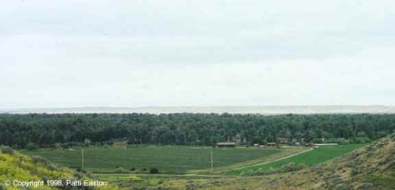 Ranch near Sanders, Treasure County, Montana