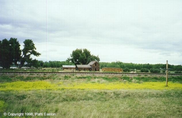 Old Barn near Sarpy Creek, Treasure County, Montana