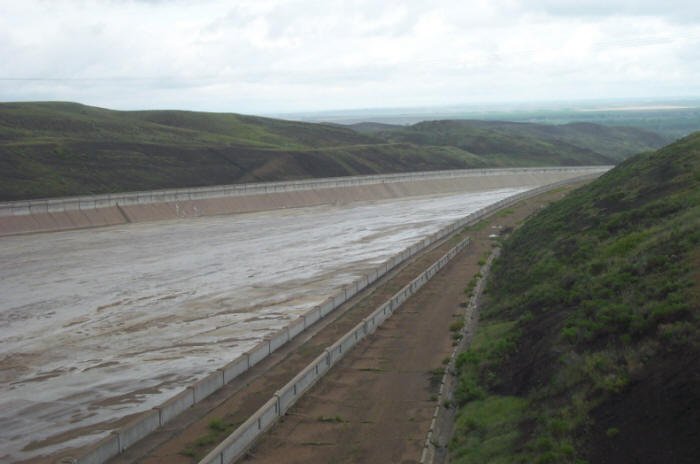 Fort Peck Dam Spillway Fort Peck, Valley County, Montana