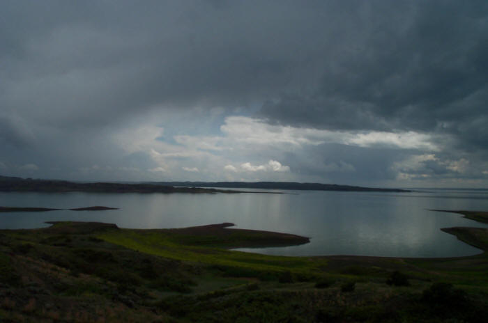 Storm on Fort Peck Lake Fort Peck, Valley County, Montana