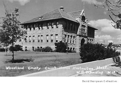 Wheatland County Courthouse, Harlowton, Montana