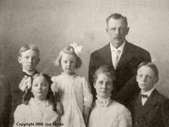 George Donald Martin Family, near Two Dot, Montana about 1910, Wheatland County, Montana