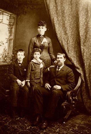 William Allen Strange family